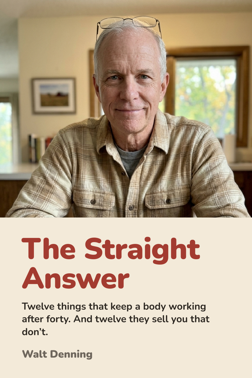 The Straight Answer, cover